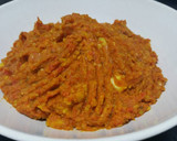 Foto del paso 11 de la receta: Humus picante con pimiento rojo y ajo asado con lima