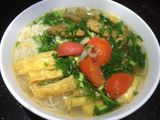Bún chả cá đơn giản