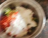 A picture of step 2 of Rajma curd salad.