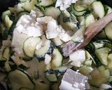 Une image de l'étape 3 de Gratin de courgettes au chèvre.