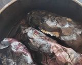 A picture of step 2 of Grilled eggplant salad.