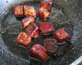 Foto del paso 6 de la receta: Brochetas de solomillo de cerdo glaseado