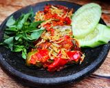 Foto langkah ke 5 dari resep Sambal Terong Teri Medan.