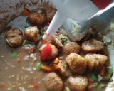 A picture of step 5 of Soyabean Manchurian Gravy.