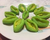A picture of step 4 of Parwal ki mithai (pointed Gourd sweet).