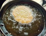 A picture of step 3 of Gujarati Malpua / Wheat flour and jaggery malpua.