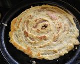 A picture of step 9 of Adai or lentil rice dosa.