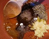 Csípős-mézes BBQ csirkeszárnyak, fokhagymás bulgurral recept fázis 1 fotója