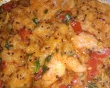 A picture of step 5 of Masala pav.