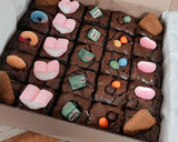 Foto langkah ke 6 dari resep Brownies Panggang Fudgy Shiny Crust.