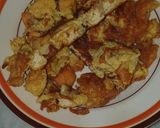 A picture of step 6 of House egg tofu round omelet.