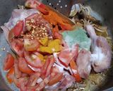 A picture of step 2 of Chicken pulao.