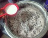A picture of step 6 of Sizzling Chocolate Brownie With Venila Ice cream.