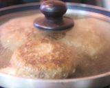 A picture of step 6 of Japanese Hamburger Steak.