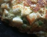 A picture of step 3 of Bread Omelette Pizza.