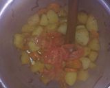 A picture of step 2 of Potato rice.