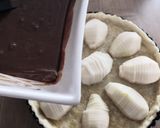 Une image de l'étape 8 de Tarte poires et chocolat de Stéphane Glacier.