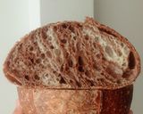 Foto langkah ke 25 dari resep Choco Swirl Sourdough Bread (Open Bake Method).