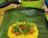 Foto langkah ke 7 dari resep Nasi bakar ayam🍗pedas komplit ala dŘ 🍛🍡 Step by step 😘.