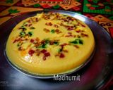 A picture of step 5 of Vanilla Custard Pudding.