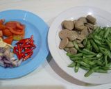 Foto langkah ke 4 dari resep Tumis buncis baso.