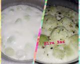 A picture of step 4 of Ras malai.