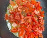A picture of step 7 of Spaghetti of tomato and mussels.