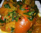 A picture of step 5 of Cow leg pepper soup.