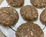 A picture of step 3 of The Ultimate American Beef burger.
