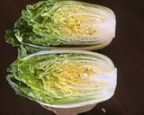 A picture of step 1 of California Farm Fermented Napa Cabbage Kim Chi.