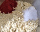 A picture of step 1 of Bread pakoda.