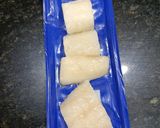 Foto del paso 1 de la receta Garbanzos con bacalao en fritada de verduras