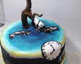 Foto del paso 19 de la receta: Pastel de fondant "el tiempo"