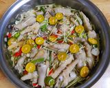 Hình bước làm 7 của món Chân gà sả tắc