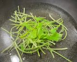 香蒜地瓜葉的食譜步驟2照片
