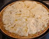 Foto del paso 4 de la receta: Tarta de jamón, queso y repollo