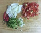 Hình bước làm 2 của món Cá chẽm xốt cay