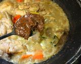 Gambar langkah 4 resipi Ayam Kurma Telur Rebus.
