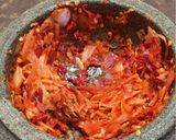 Gambar langkah 2 resipi Nasi Goreng Lada Kering.