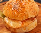 Hình bước làm 8 của món Hamburger trứng