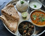 A picture of step 17 of Veg lunch thali.