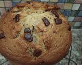 A picture of step 7 of Banana cake (without oven).