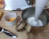 Foto del paso 2 de la receta: Tarta de manzana cremosa con "cobertura gelatinosa" casera