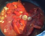 Une image de l'étape 6 de Soupe de homard pommes de terre et poivrons au persil et parmesan.