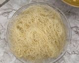 A picture of step 2 of Kataifi Cheese Pie.