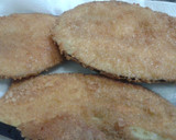 Foto del paso 2 de la receta: Milanesas de berenjena, sin gluten y sin huevo... con aquafaba!