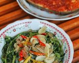 Foto langkah ke 3 dari resep Tumis Kangkung Belacan.