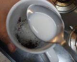 A picture of step 2 of Hand Beaten Coffee.