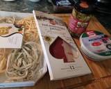 Parmezános tészta prosciuttóval és articsókával, krémes sajtszószban recept lépés 1 foto