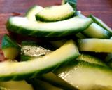 A picture of step 4 of SMASHED CUCUMBER 🥒 SALAD.